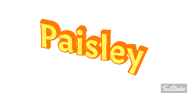 Paisley Efekt tekstowy