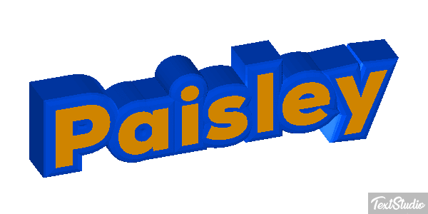 Paisley Efekt tekstowy