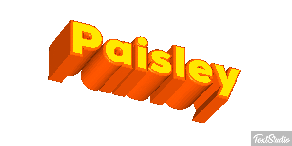 Paisley Efekt tekstowy