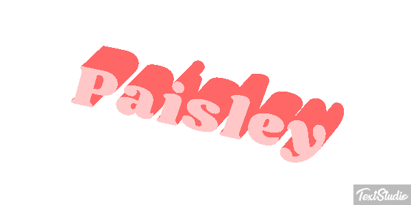 Paisley Efekt tekstowy