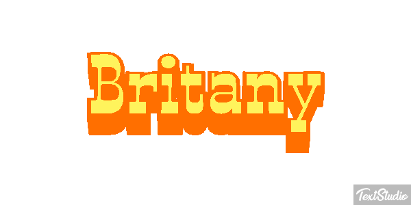 Britany Effetto testo