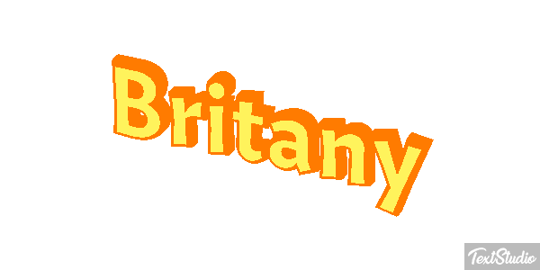 Britany Effetto testo