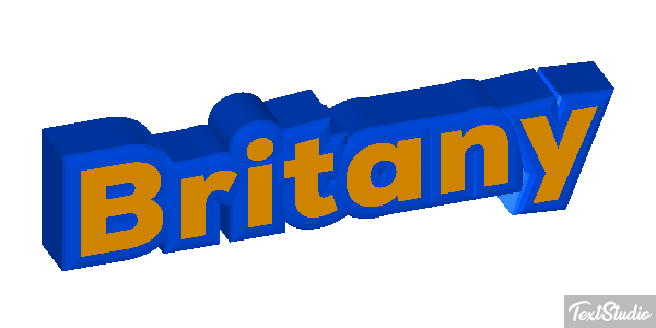 Britany Effetto testo