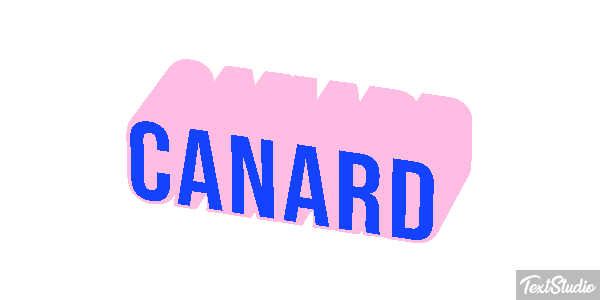 Canard Effetto testo