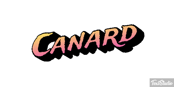 Canard Effetto testo