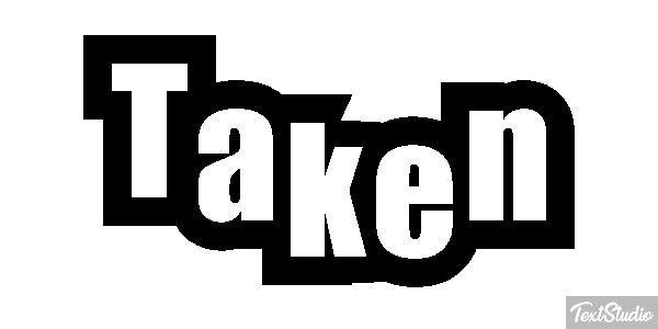 Taken Texteffekt