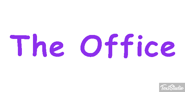 The Office Текстовый эффект