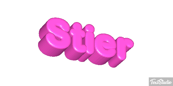 Stier Efecto de texto