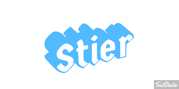Stier Efecto de texto