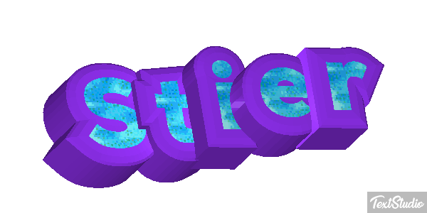 Stier Efecto de texto