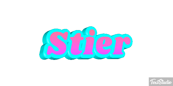 Stier Efecto de texto