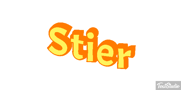 Stier Efecto de texto