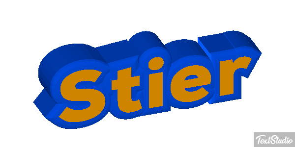 Stier Efecto de texto
