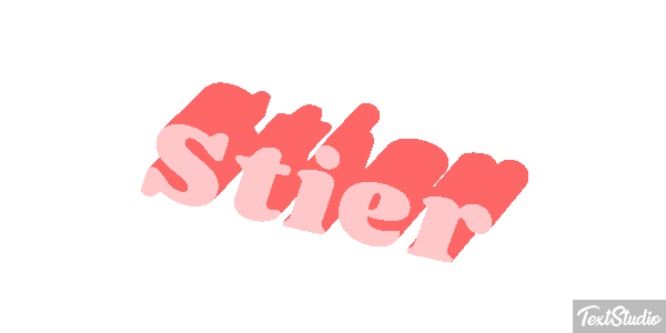 Stier Efecto de texto