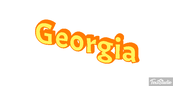 Georgia Efekt tekstowy
