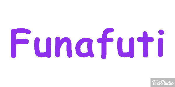 Funafuti Efekt tekstowy
