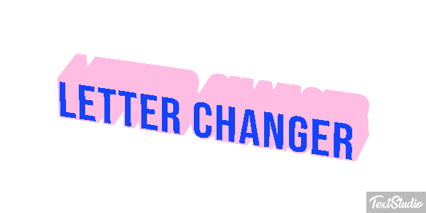 Letter Changer Text effect