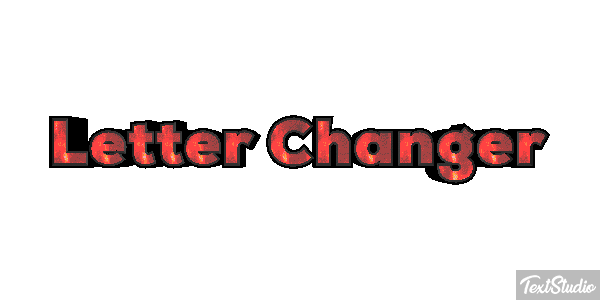 Letter Changer Text effect