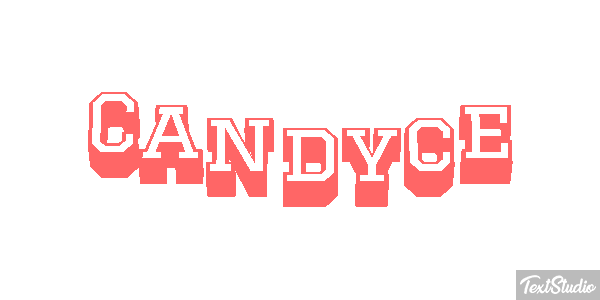 Candyce Efecto de texto
