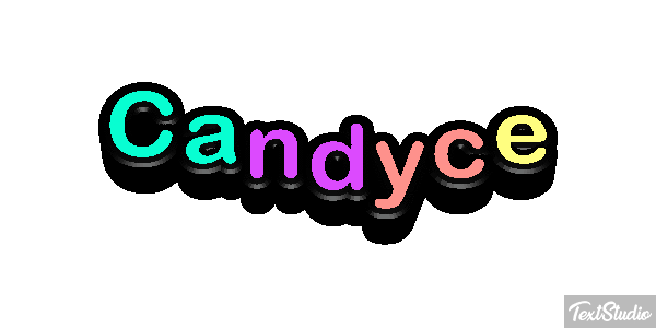 Candyce Efecto de texto