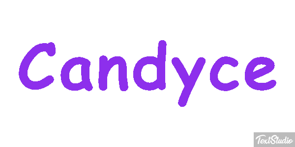 Candyce Efecto de texto