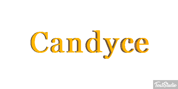 Candyce Efecto de texto