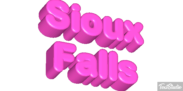 Sioux Falls Efekt tekstowy