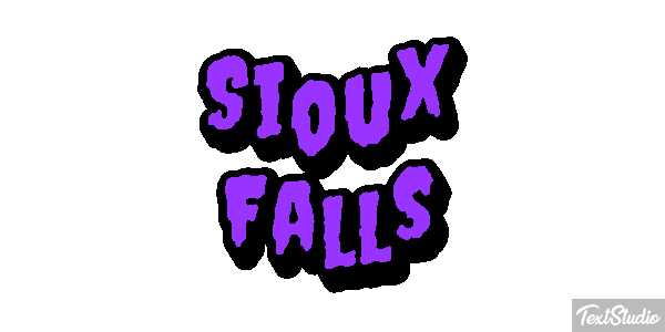 Sioux Falls Efekt tekstowy