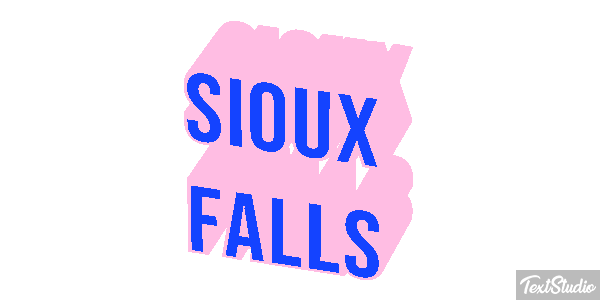 Sioux Falls Efekt tekstowy