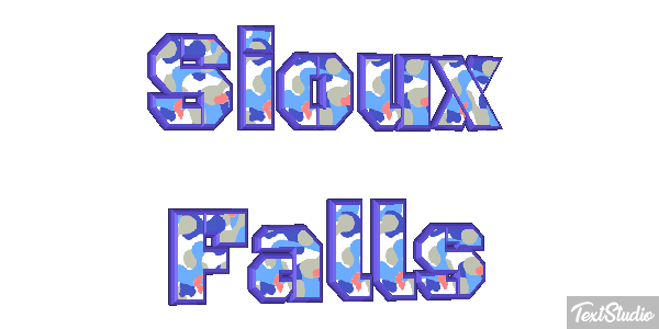 Sioux Falls Efekt tekstowy