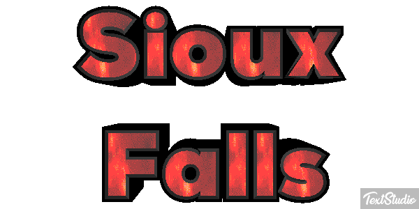 Sioux Falls Efekt tekstowy