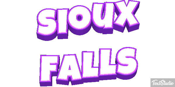 Sioux Falls Efekt tekstowy