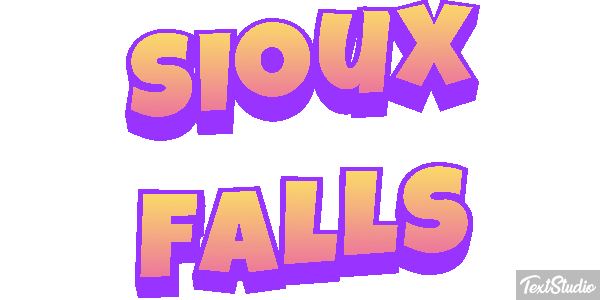 Sioux Falls Efekt tekstowy