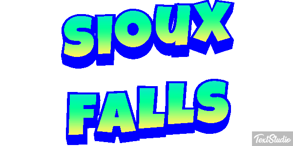 Sioux Falls Efekt tekstowy