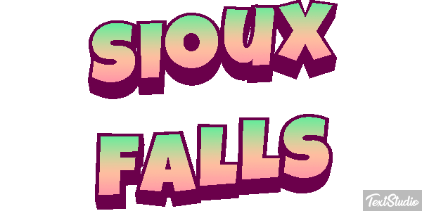 Sioux Falls Efekt tekstowy