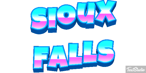 Sioux Falls Efekt tekstowy