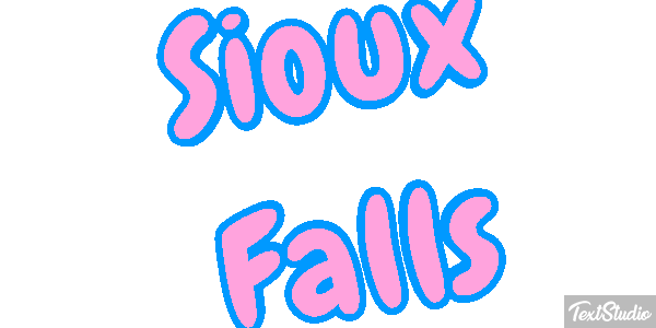 Sioux Falls Efekt tekstowy