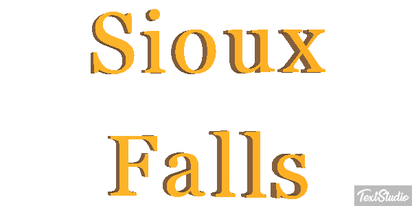 Sioux Falls Efekt tekstowy