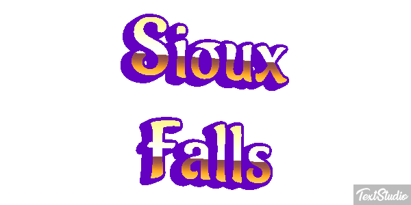 Sioux Falls Efekt tekstowy