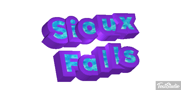 Sioux Falls Efekt tekstowy