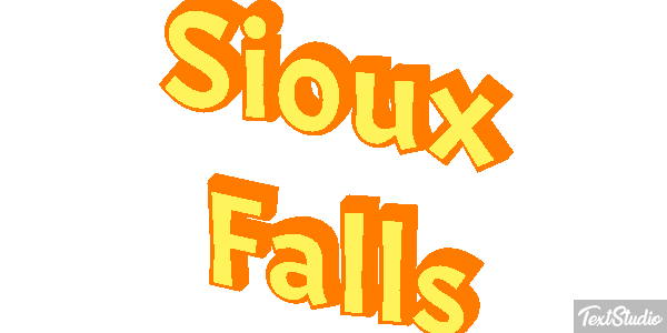 Sioux Falls Efekt tekstowy