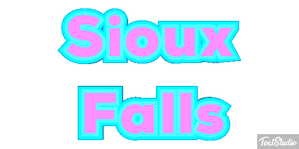 Sioux Falls Efekt tekstowy