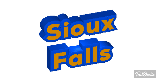 Sioux Falls Efekt tekstowy