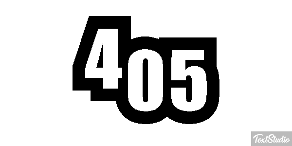 405 Effet de texte