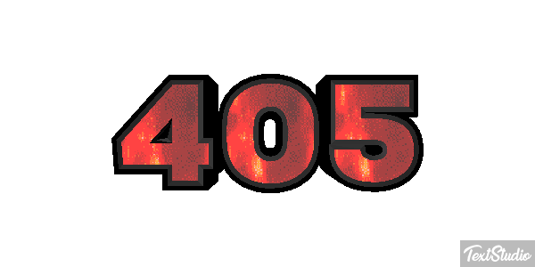 405 Effet de texte