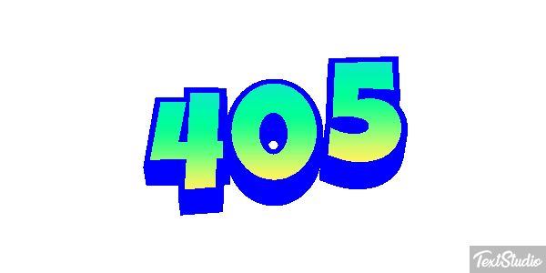405 Effet de texte