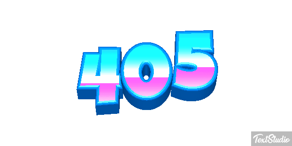 405 Effet de texte