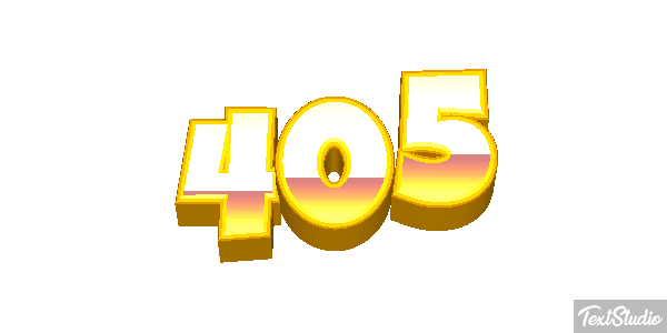 405 Effet de texte
