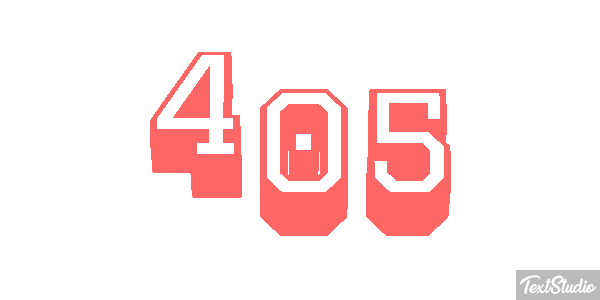 405 Effet de texte