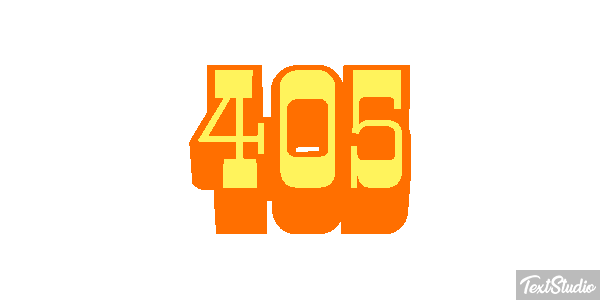 405 Effet de texte